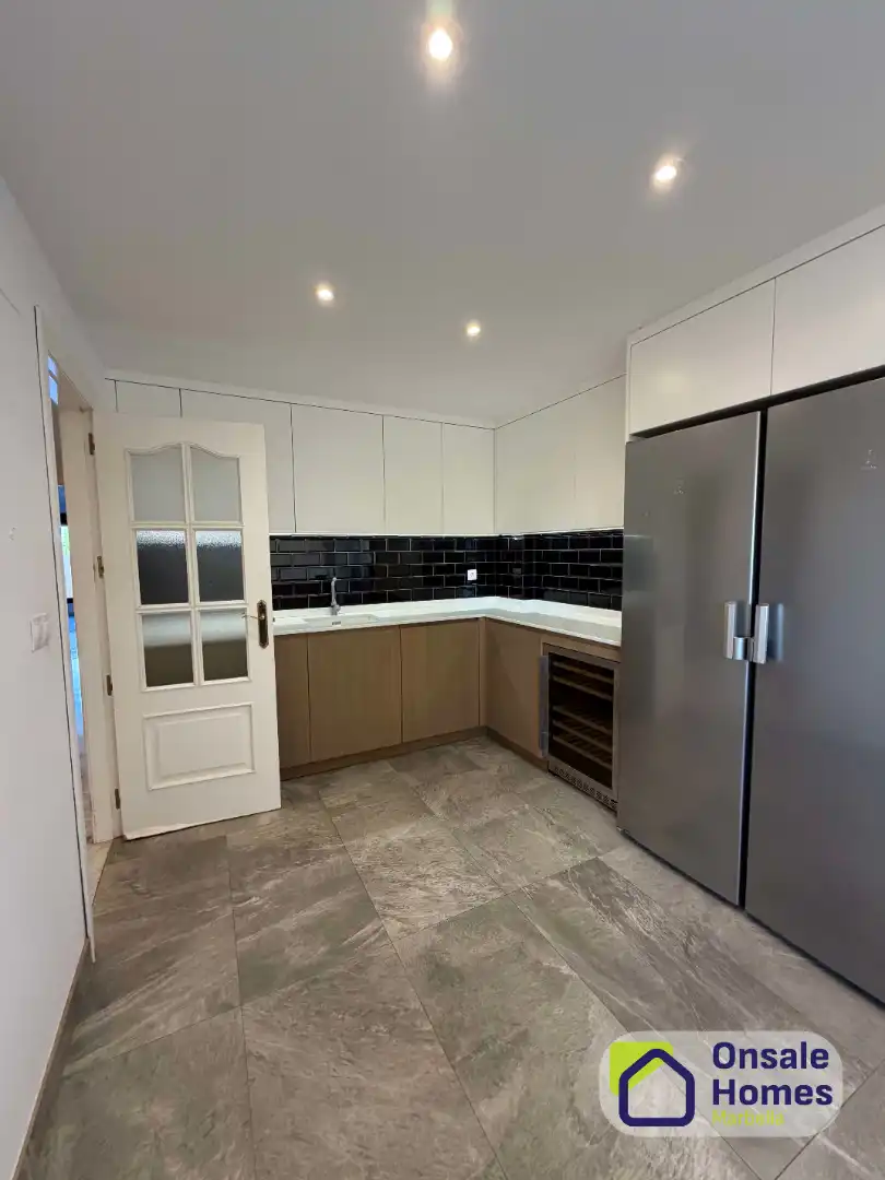 Cocina de Casa adosada en venta en Marbella con Aire acondicionado, Jardín privado y Terraza