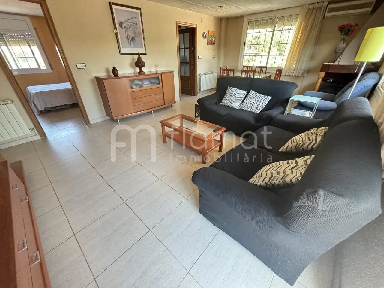 Sala de estar de Casa o chalet en venta en Rubí con Aire acondicionado, Calefacción y Terraza
