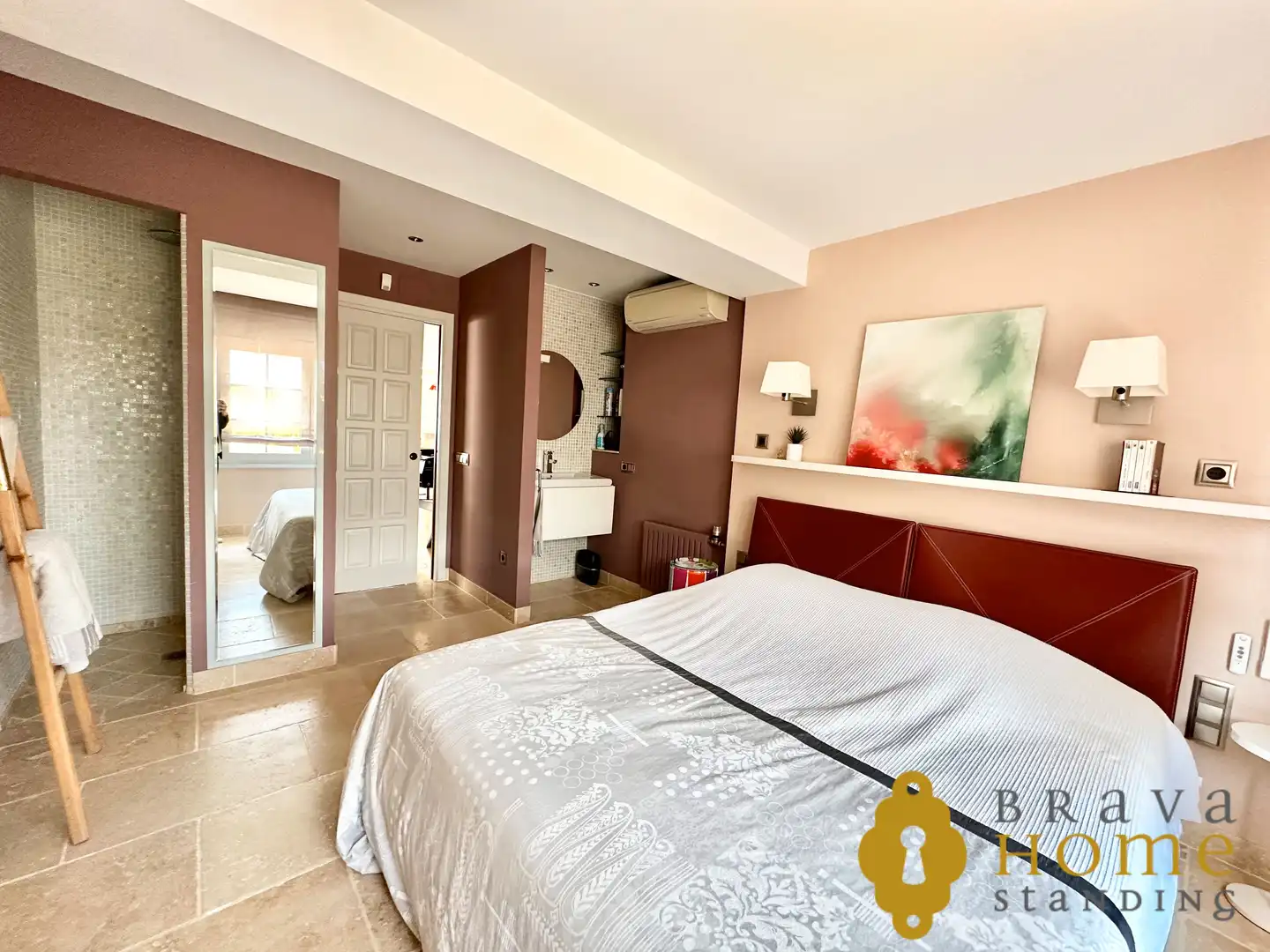 Bedroom of Houses for sale in Empuriabrava  with Air Conditioner, Heating and Private garden