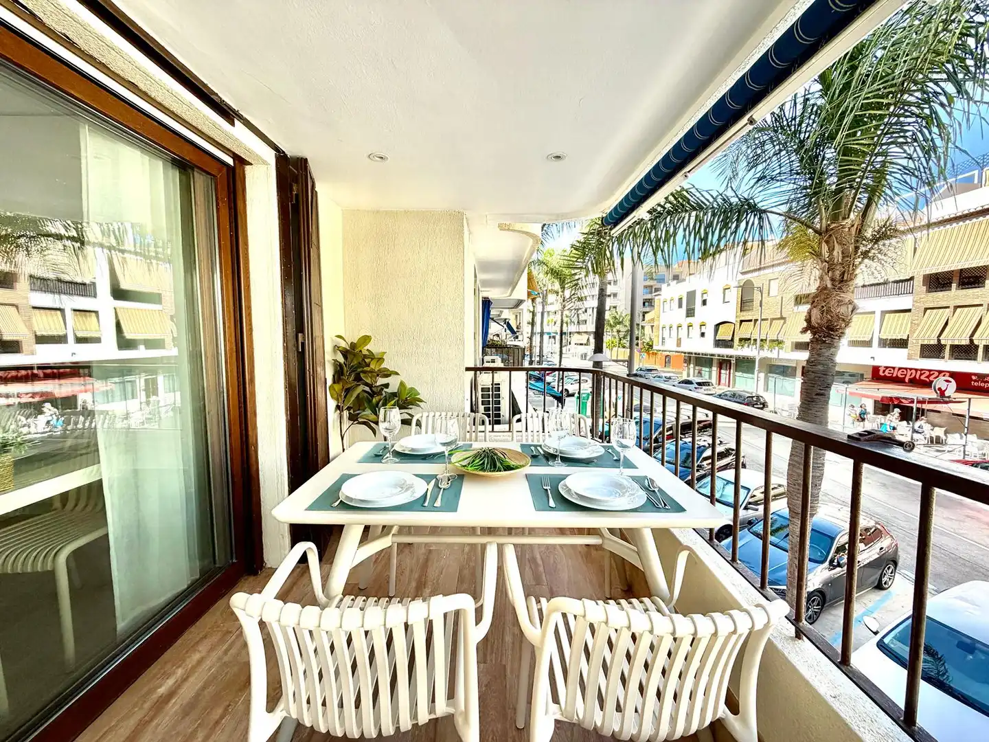 Terrace of Flat for rent in Almuñécar  with Air Conditioner, Heating and Terrace