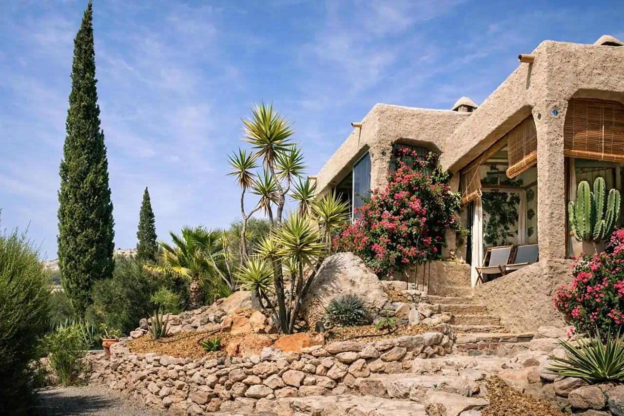 Vista exterior de Casa o chalet en venta en Níjar con Aire acondicionado, Calefacción y Jardín privado