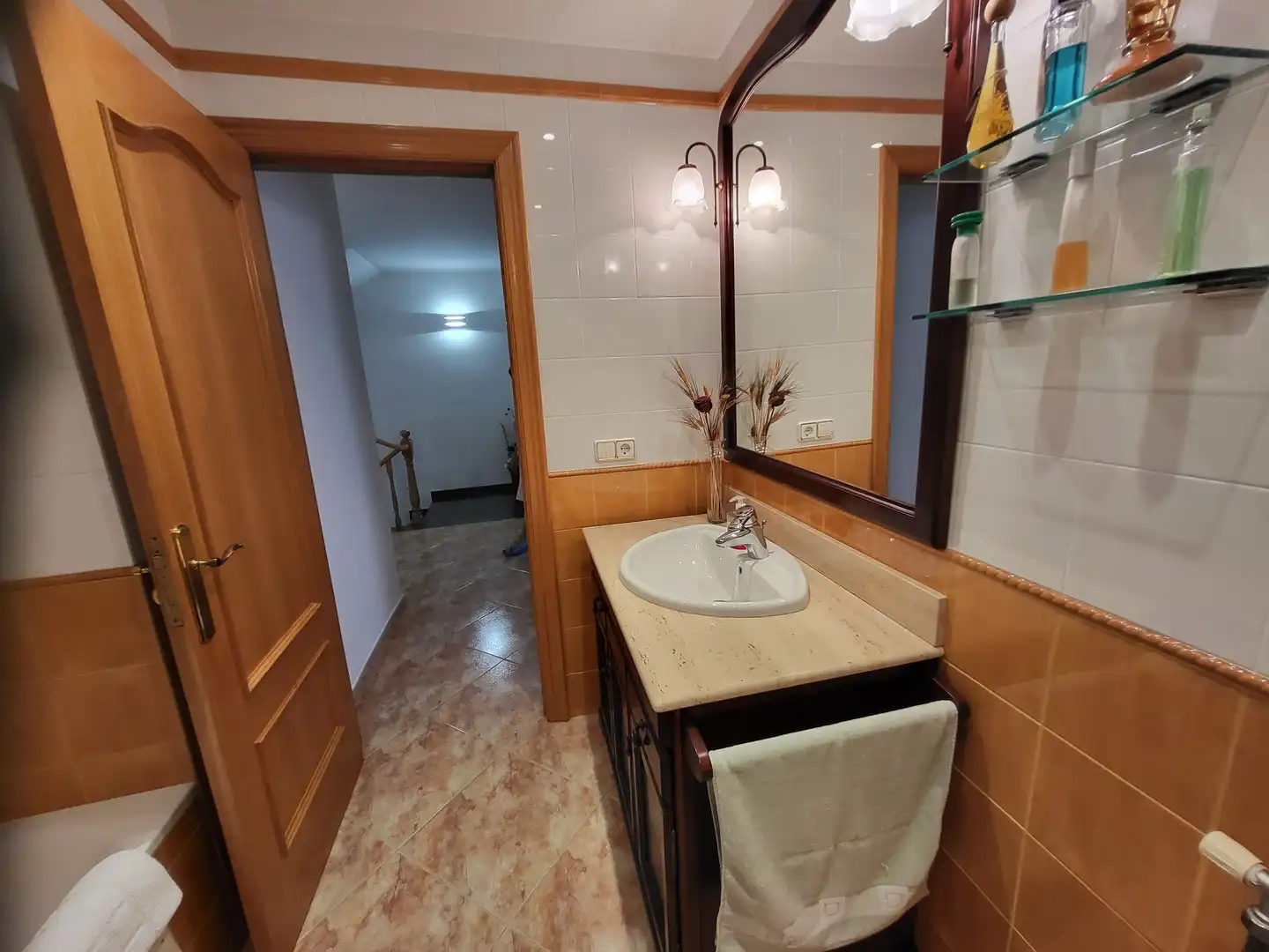 Baño de Casa o chalet en venta en Pineda de Mar con Aire acondicionado, Calefacción y Terraza