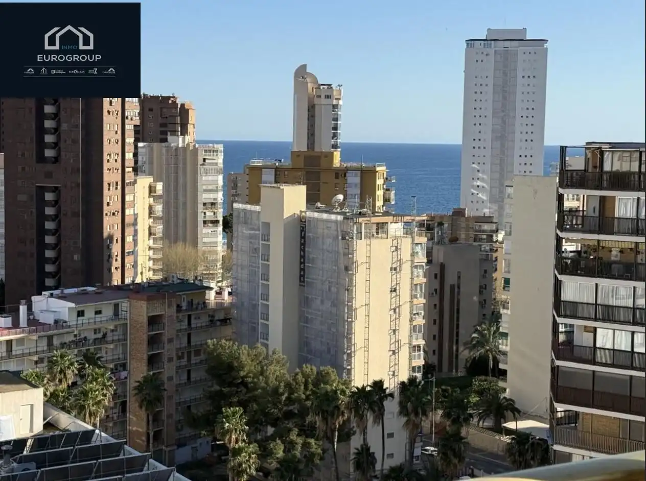 Exterior view of Apartments for rent in Benidorm  with Air Conditioner, Heating and Furnished