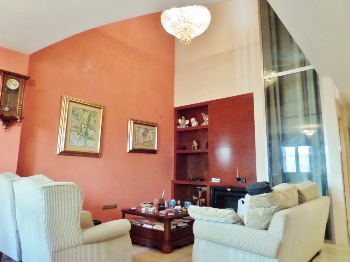 Living room of Planta baja for sale in San Vicente del Raspeig / Sant Vicent del Raspeig  with Air Conditioner, Heating and Private garden