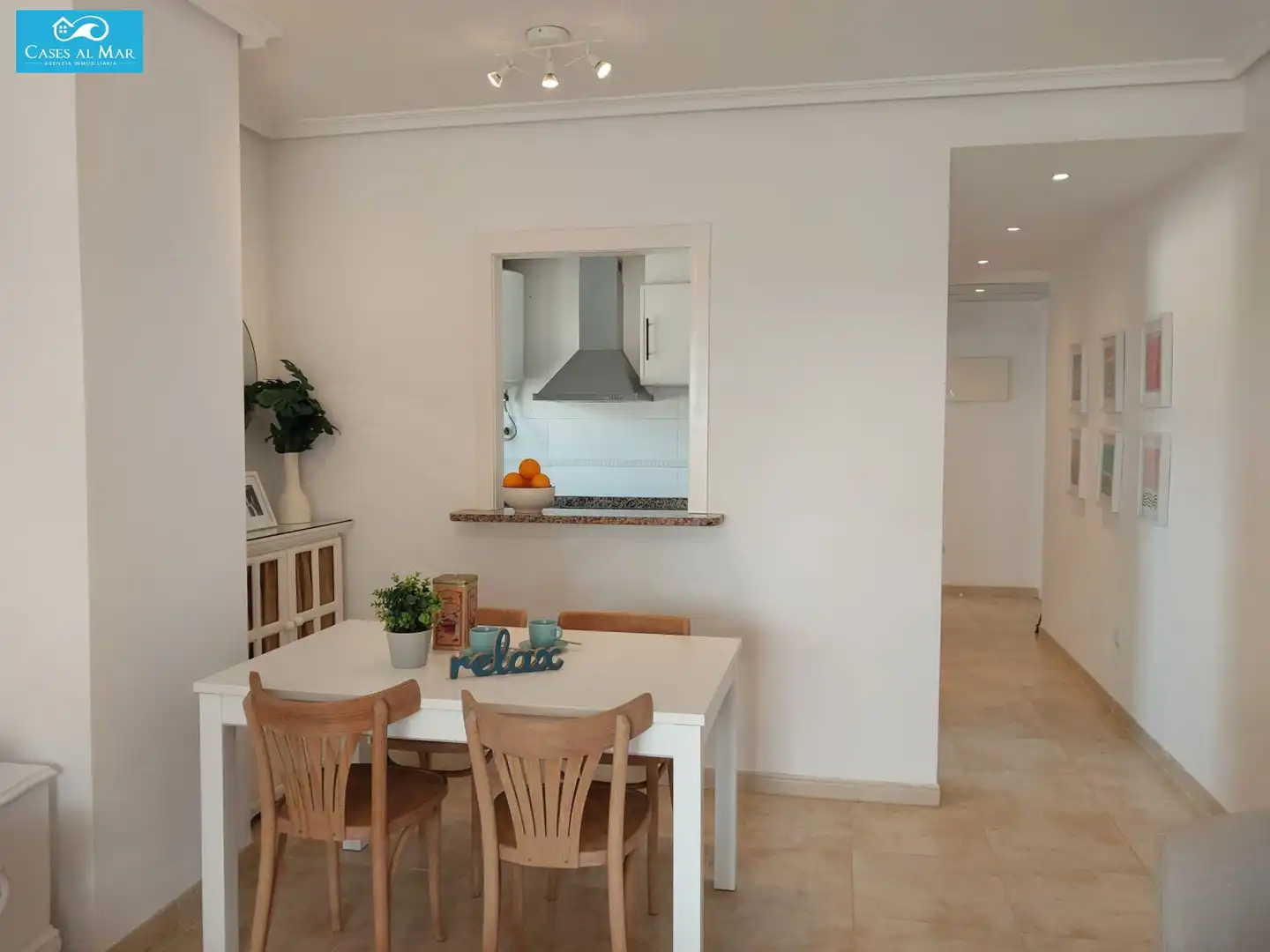 Menjador de Apartament en venda en Oropesa del Mar / Orpesa amb Aire condicionat, Calefacció i Terrassa