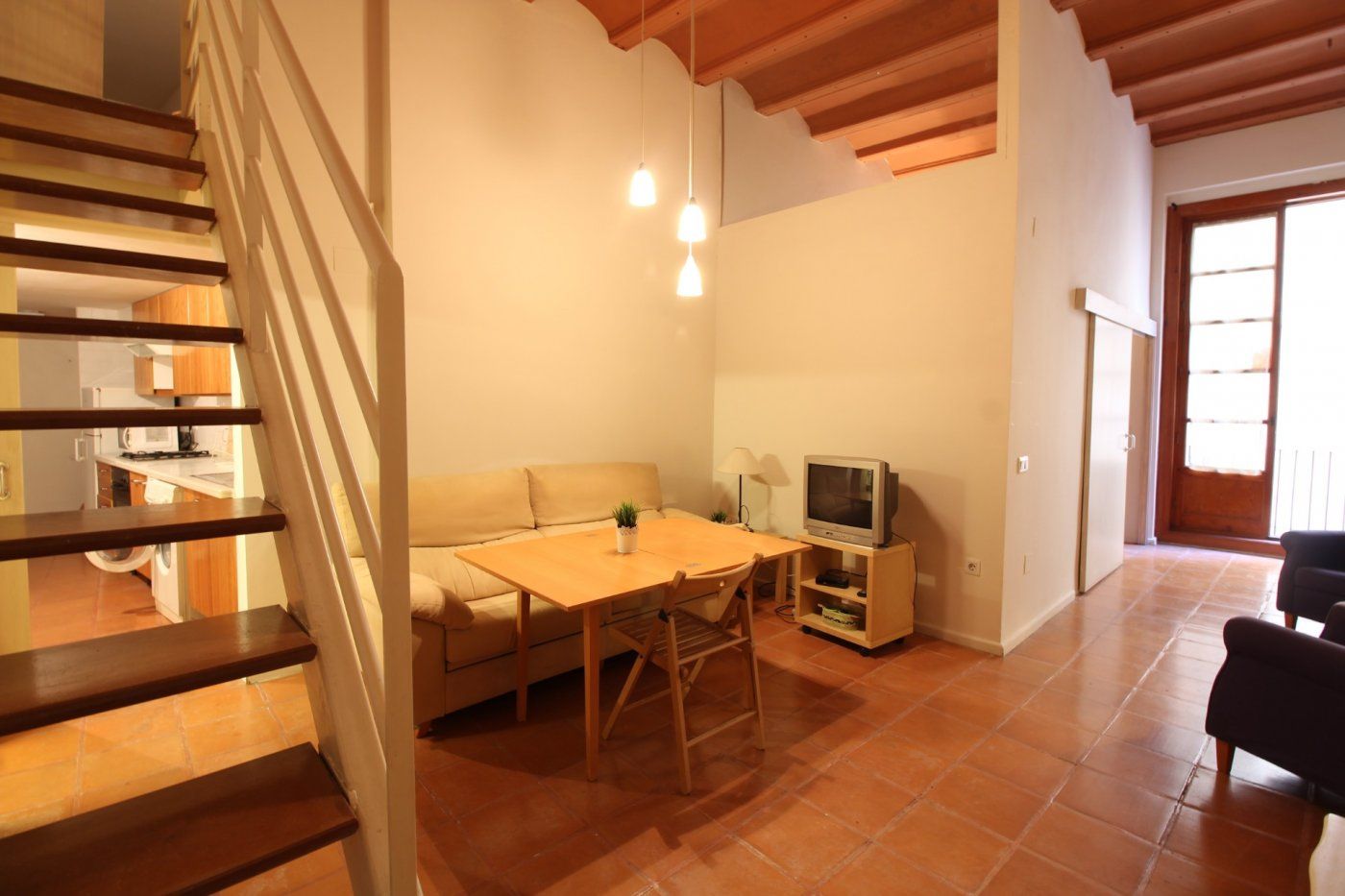 Living room of Flat for sale in  Valencia Capital  with Balcony