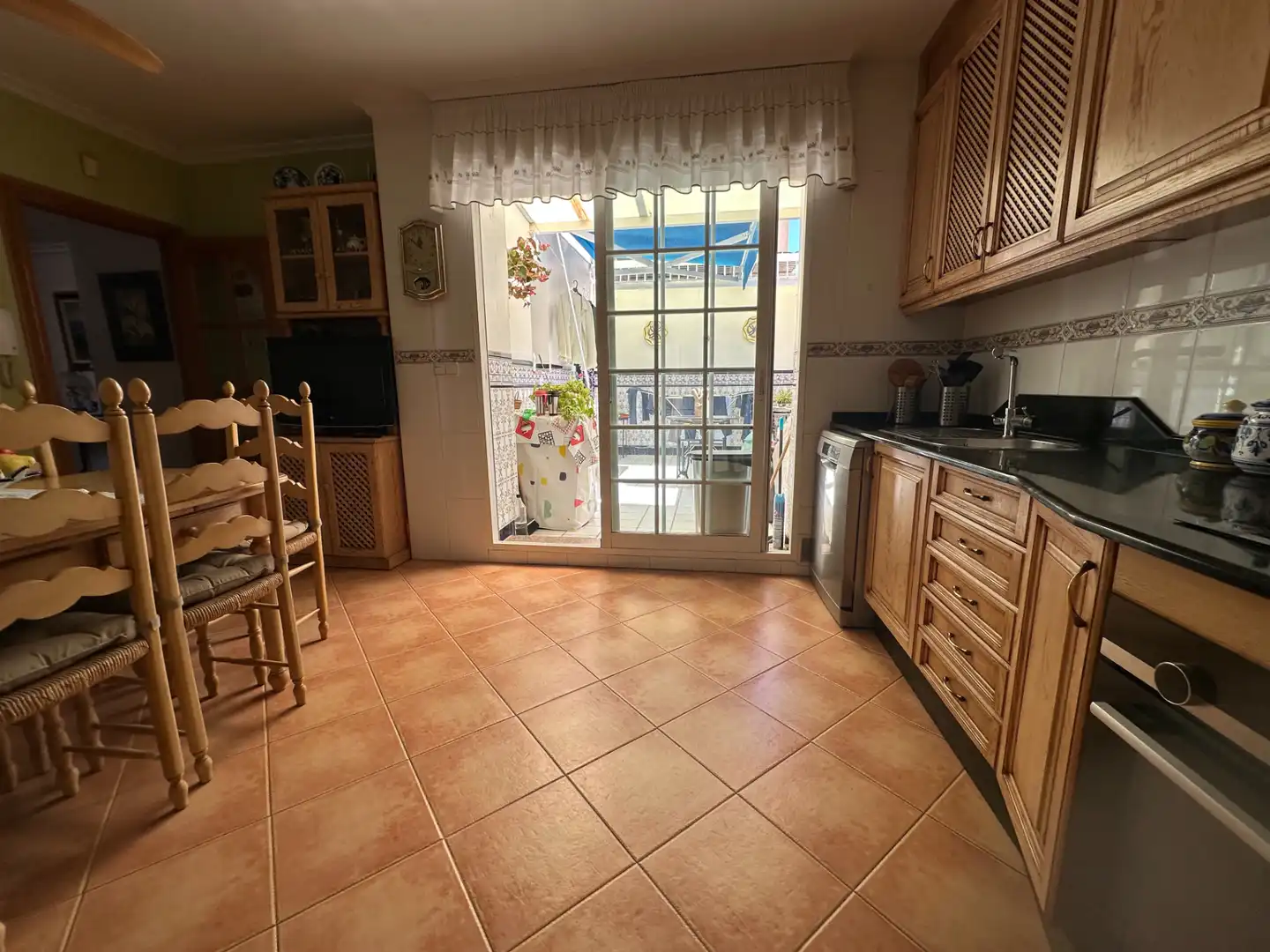 Cocina de Casa adosada en venta en Cartagena con Aire acondicionado, Jardín privado y Terraza