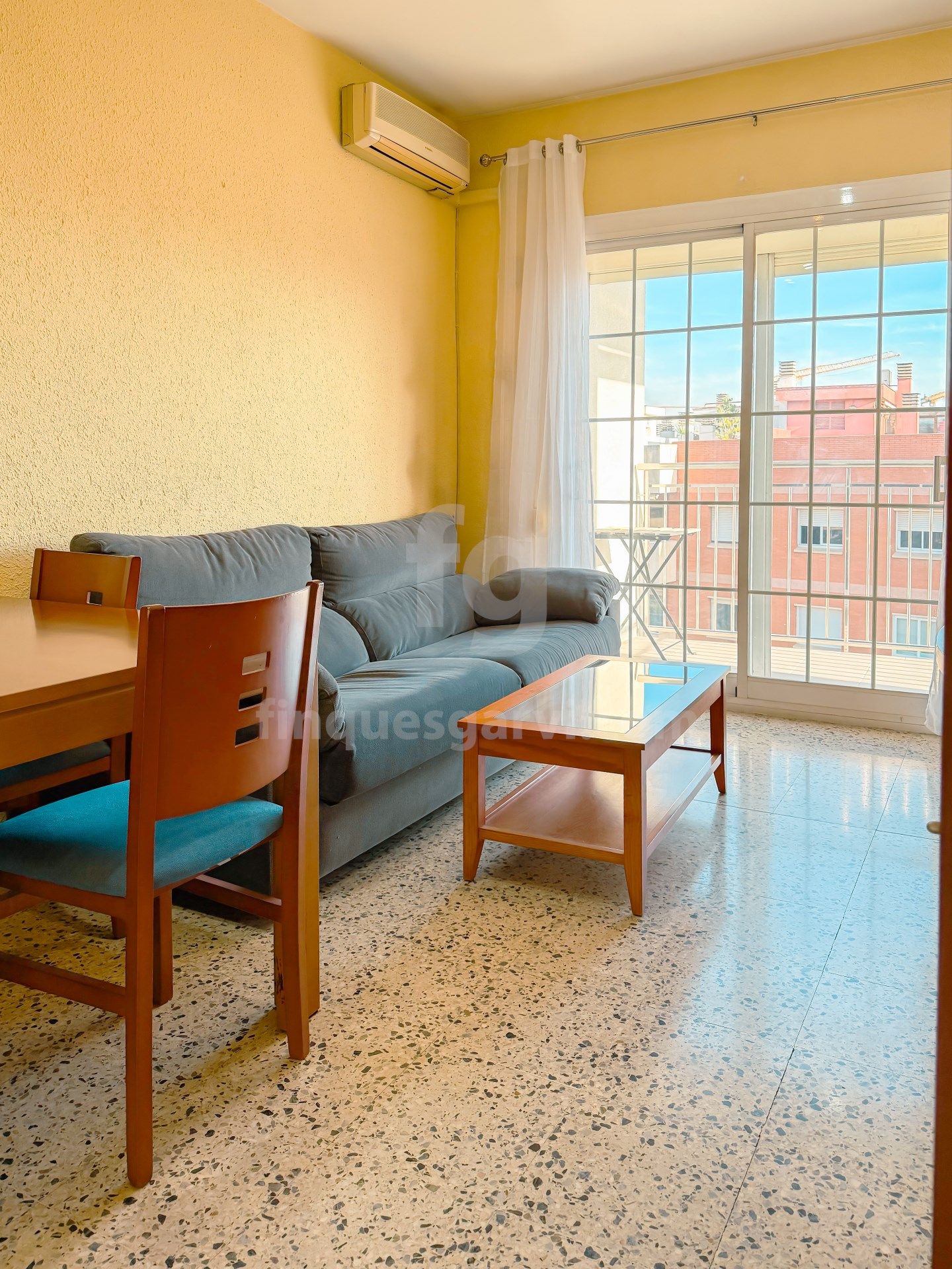 Sala de estar de Piso en venta en  Barcelona Capital con Aire acondicionado, Calefacción y Balcón