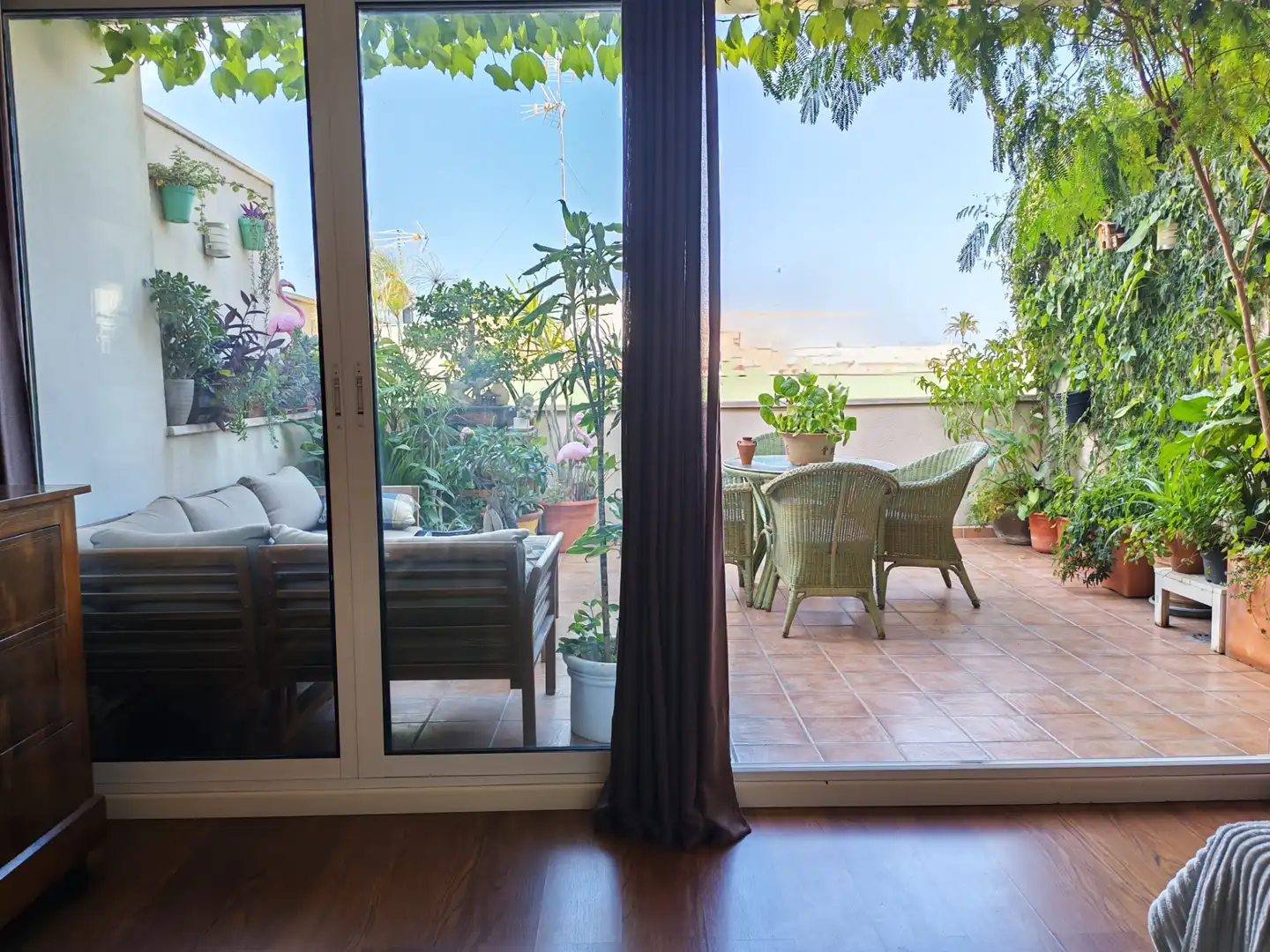 Terraza de Ático en venta en Elche / Elx con Aire acondicionado, Parquet y Terraza