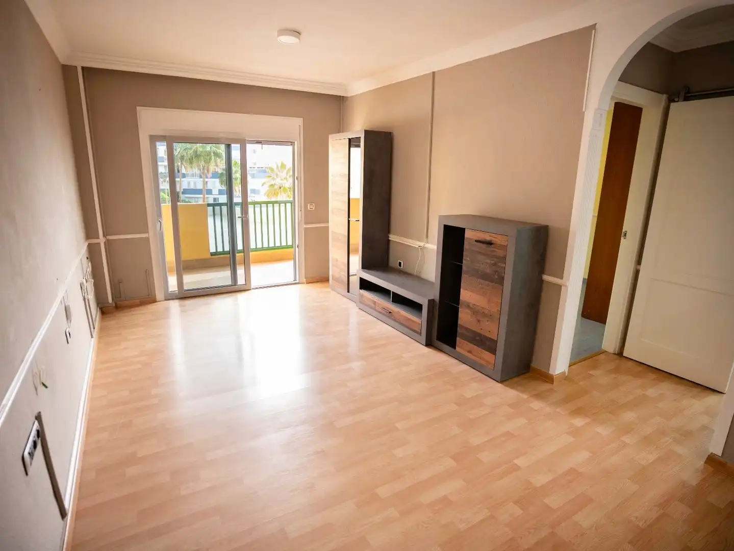 Sala de estar de Apartamento en venta en Candelaria con Amueblado, Lavadora y Balcón