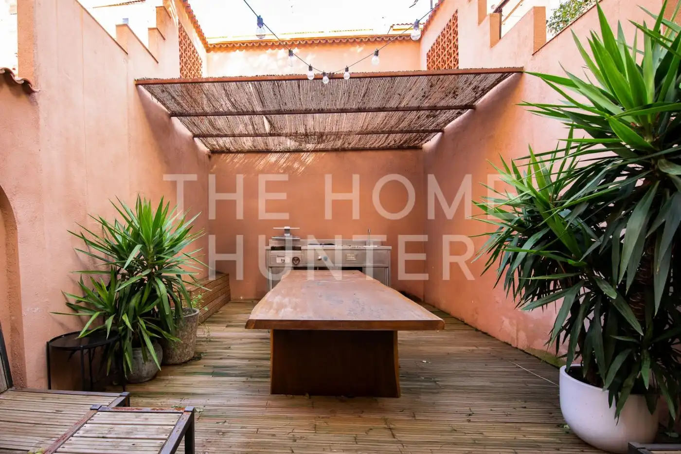 Terrasse von Wohnung zum Verkauf in Barcelona mit Heizung, Privatgarten und Terrasse