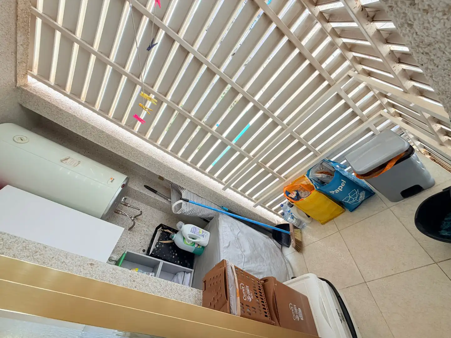 Cocina de Apartamento en venta en Cunit con Aire acondicionado, Jardín privado y Terraza