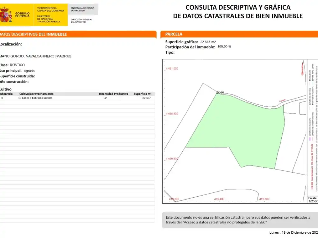 Rustikales Grundstück zum Verkauf in La Dehesa - El Pinar, imagen 3