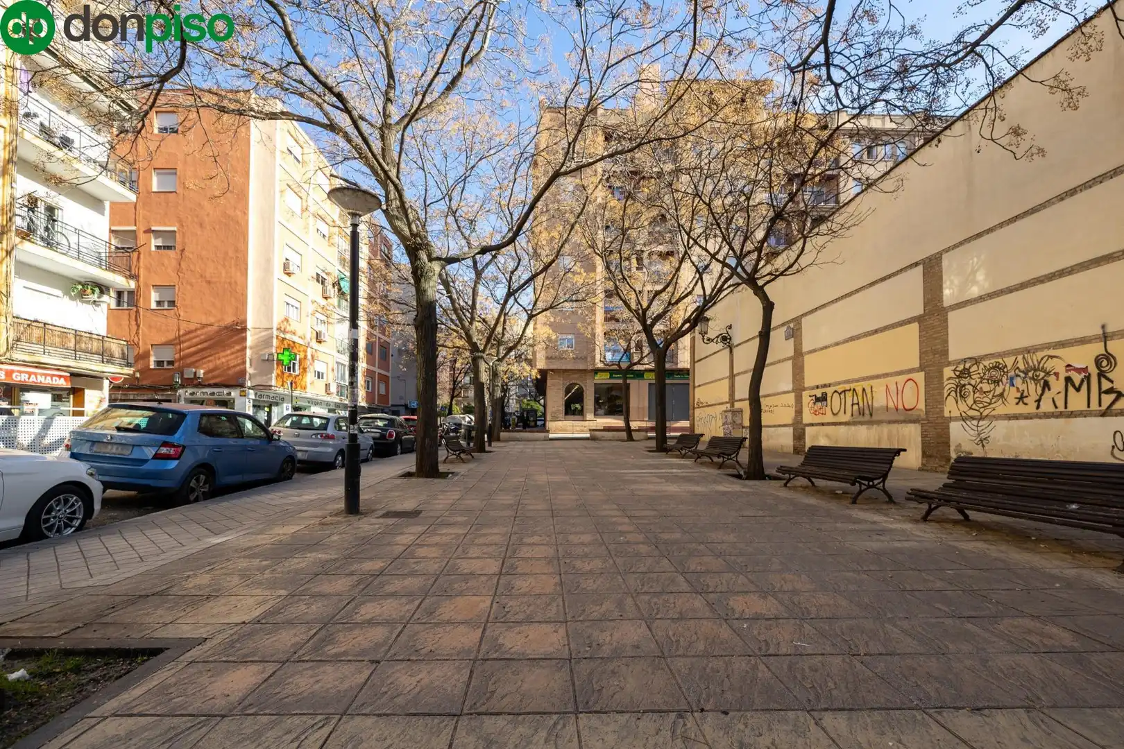 Exterior view of Flat for sale in Granada  with Terrace and Balcony