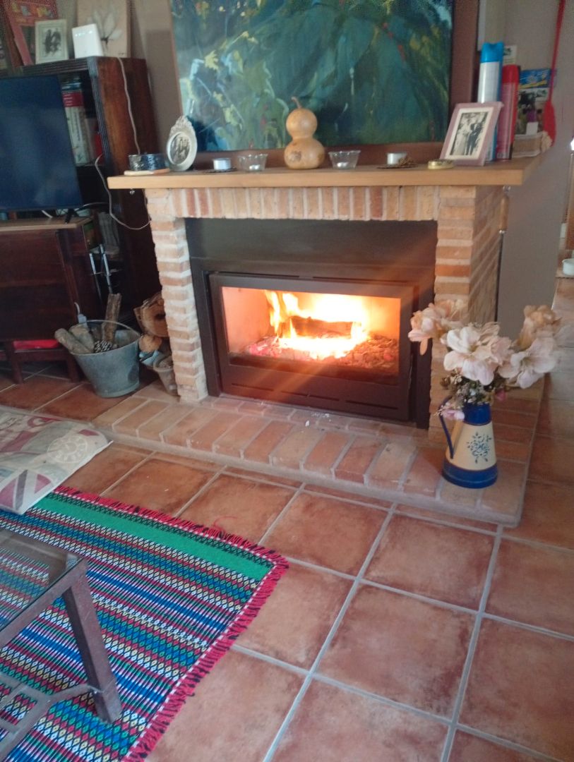 Living room of House or chalet for sale in Ciudad Real Capital  with Air Conditioner, Private garden and Swimming Pool