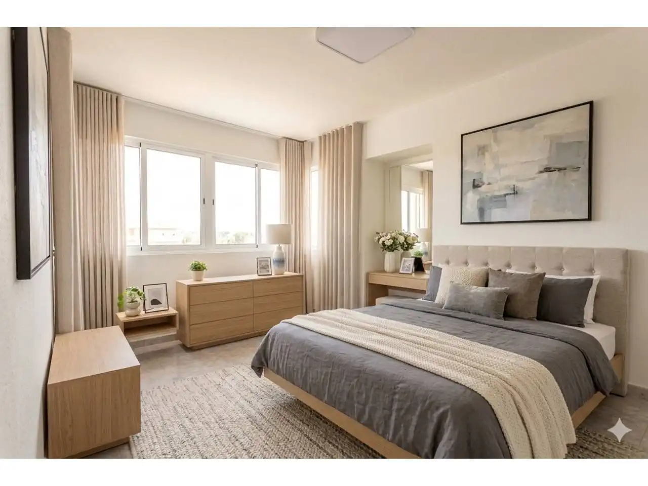 Bedroom of Flat for sale in L'Hospitalet de Llobregat  with Furnished and Balcony