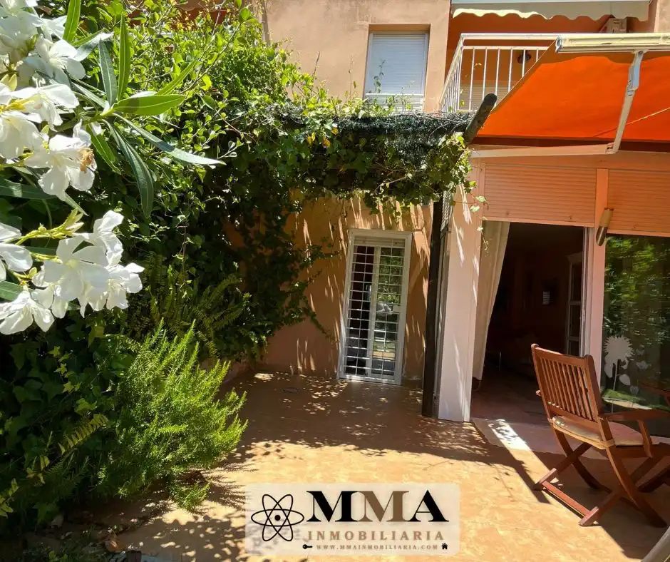 Garden of Flat for sale in La Antilla  with Air Conditioner, Heating and Private garden