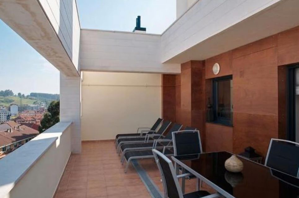 Terrace of Attic for sale in Gozón  with Heating, Parquet flooring and Terrace