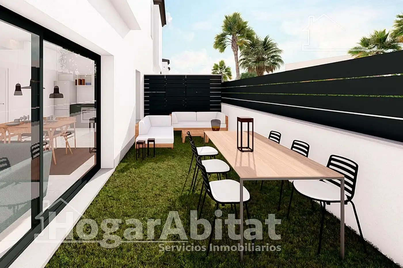Terraza de Casa adosada en venta en Santa Pola con Aire acondicionado, Terraza y Piscina comunitaria