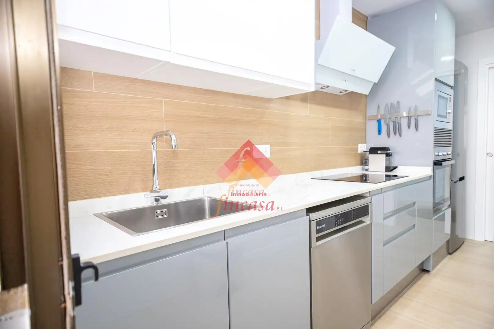 Kitchen of Flat for sale in Ronda  with Heating, Terrace and Furnished