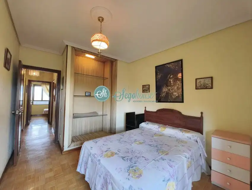 Schlafzimmer von Wohnung zum Verkauf in Segovia mit Heizung, Parkett und Terrasse