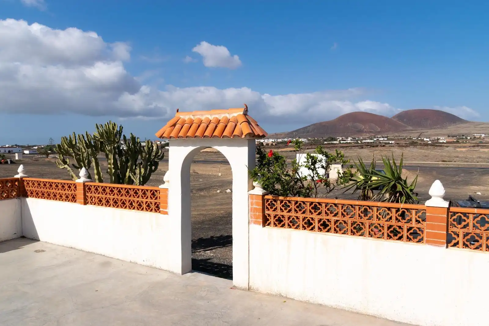 Exterior view of Houses for sale in La Oliva  with Private garden and Terrace