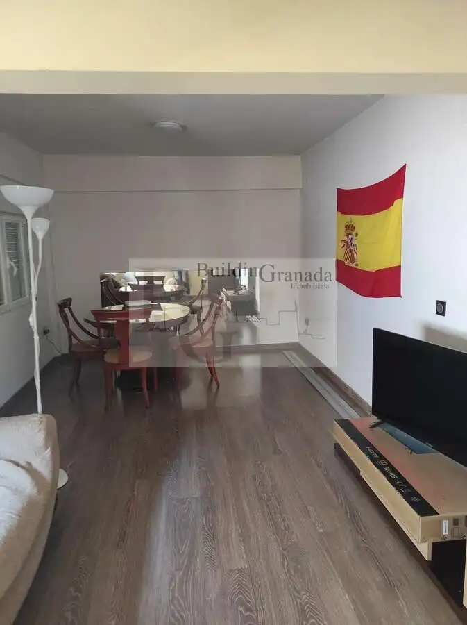 Sala de estar de Ático de alquiler en Granada con Calefacción, Amueblado y Microondas