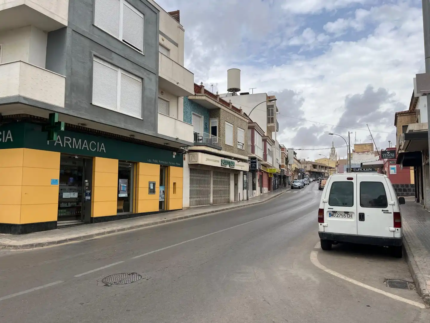 Vista exterior de Casa adosada en venda en Cartagena amb Traster