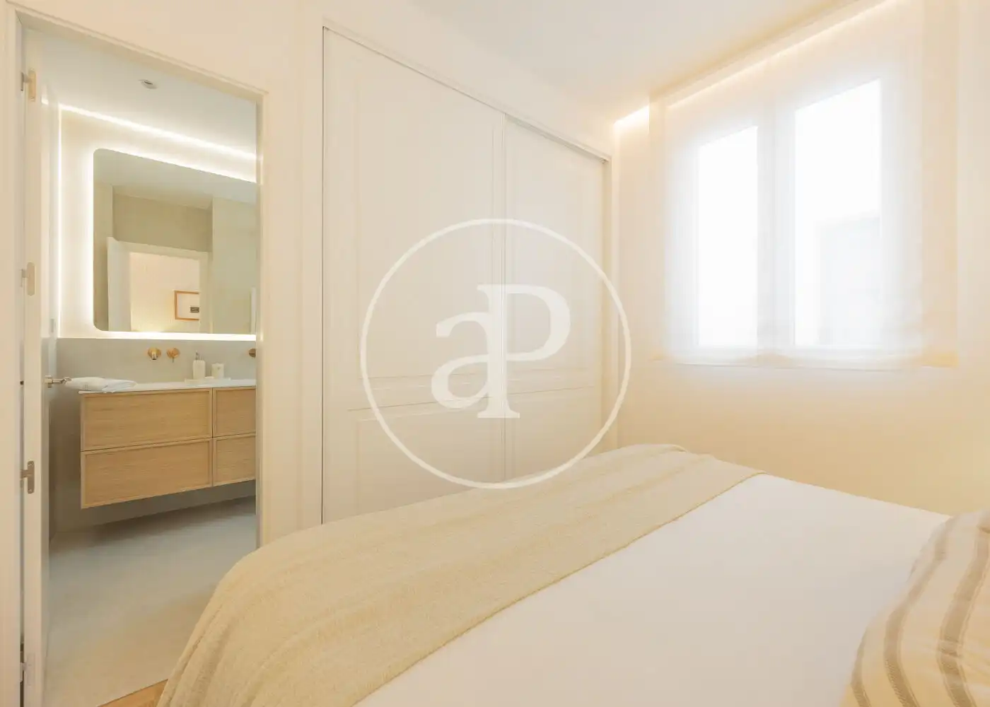 Schlafzimmer von Wohnung zum Verkauf in Madrid mit Klimaanlage, Heizung und Abstellraum