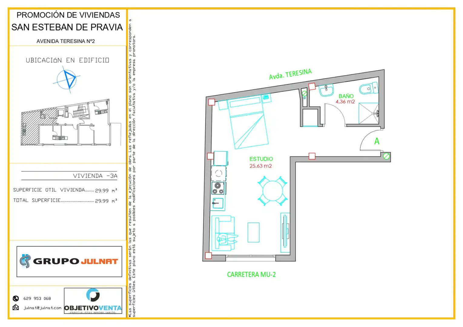 Wohnung mit Aufzug zum Verkauf in San Esteban - Avenida Teresina 2, imagen 2