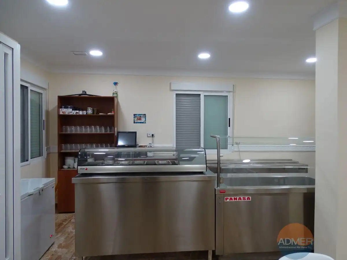Kitchen of Flat for sale in San Javier  with Air Conditioner, Terrace and Storage room