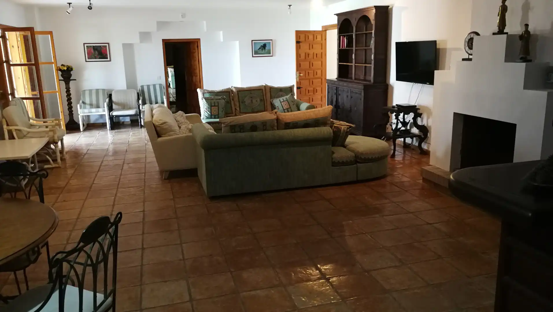 Sala d'estar de Casa o xalet de lloguer en Almuñécar amb Aire condicionat, Calefacció i Terrassa