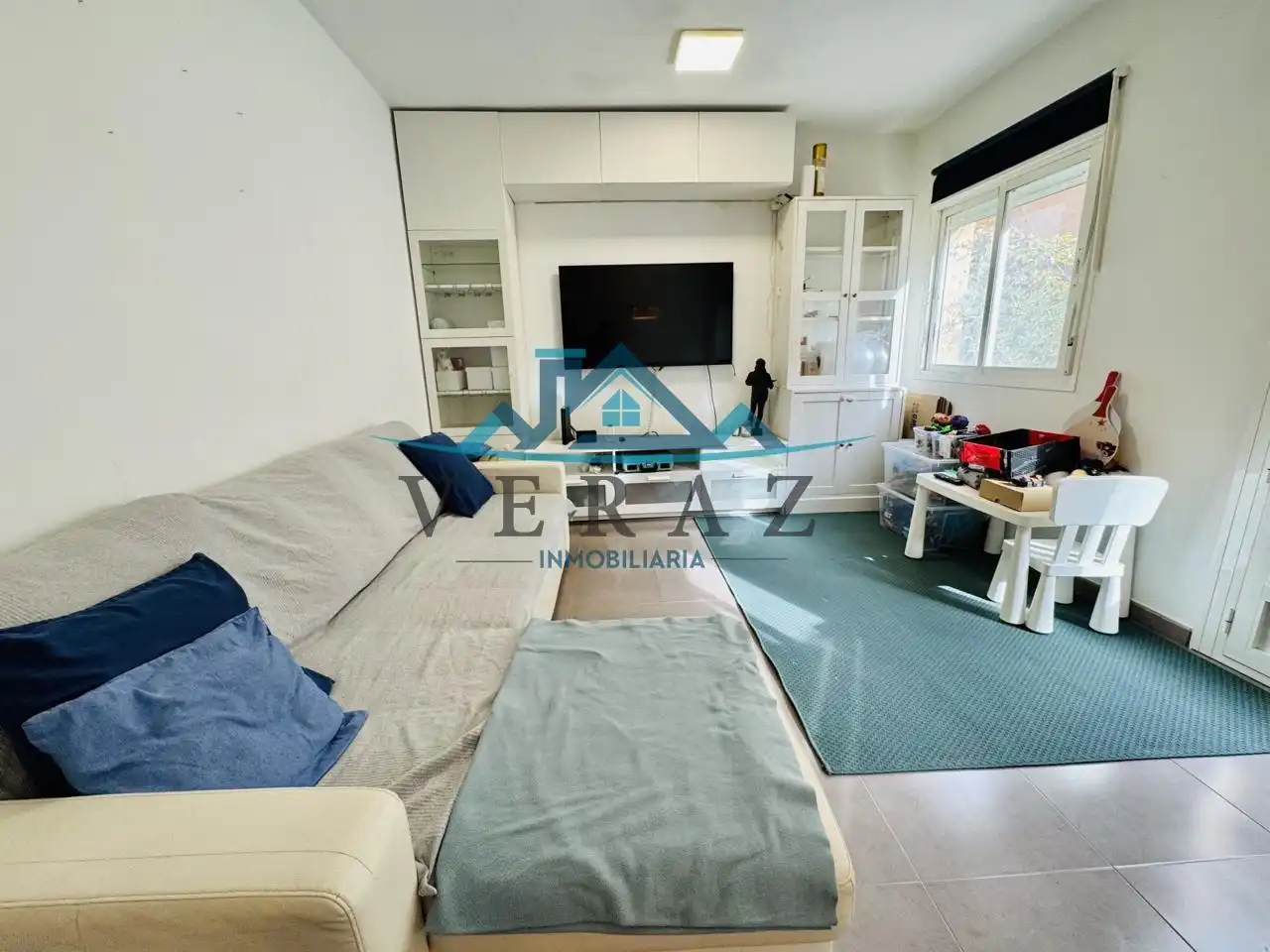 Sala d'estar de Casa adosada en venda en Quismondo amb Calefacció i Terrassa