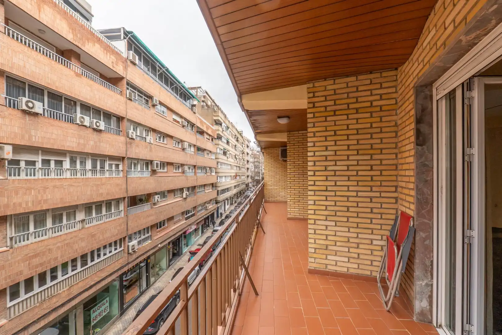 Terrasse von Wohnung zum Verkauf in Granada mit Klimaanlage, Heizung und Terrasse