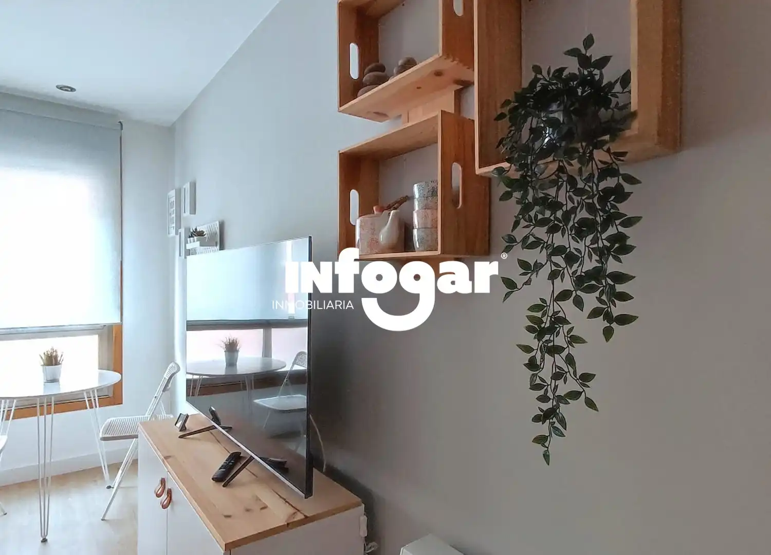 Sala de estar de Piso de alquiler en A Guarda   con Calefacción, Parquet y Trastero