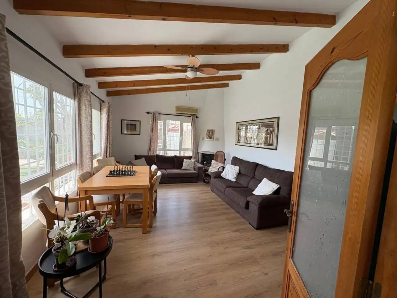 Sala de estar de Casa o chalet en venta en El Campello con Aire acondicionado, Jardín privado y Terraza
