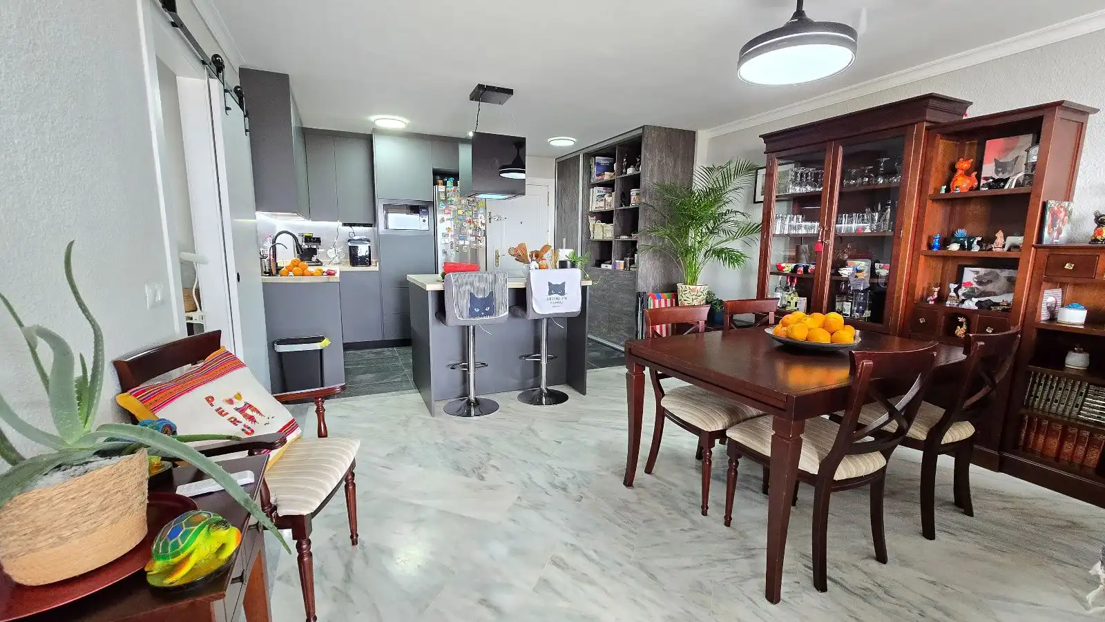 Kitchen of Flat for sale in Benalmádena  with Air Conditioner, Heating and Swimming Pool