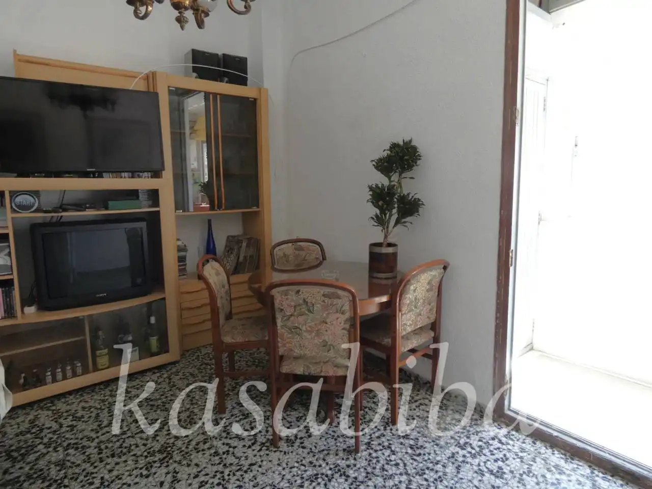 Dining room of Flat for sale in Valencia  with Air Conditioner and Balcony