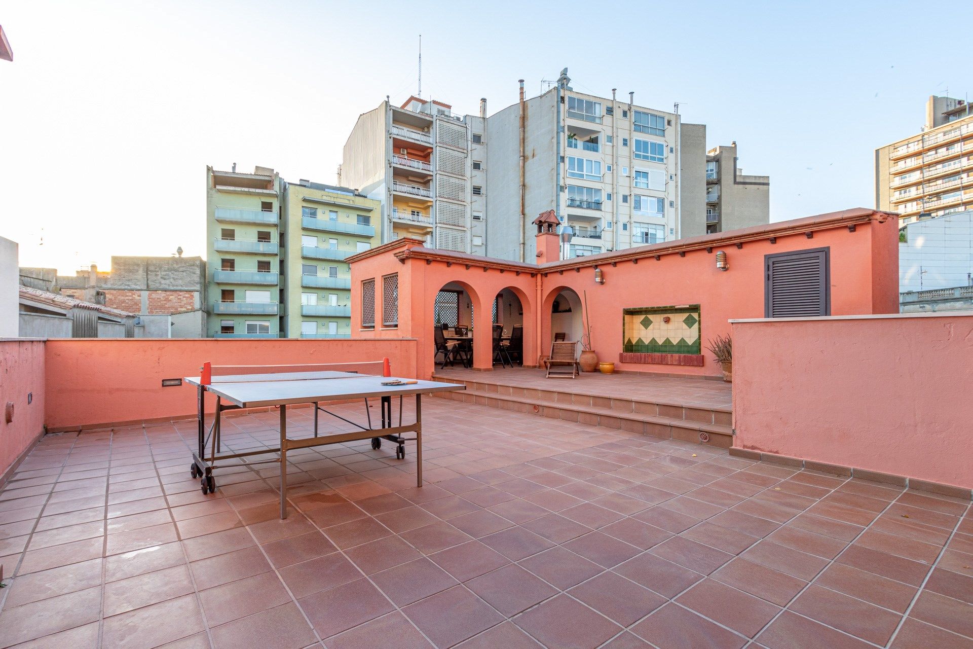 Terrace of Attic for sale in Figueres  with Heating, Terrace and Furnished