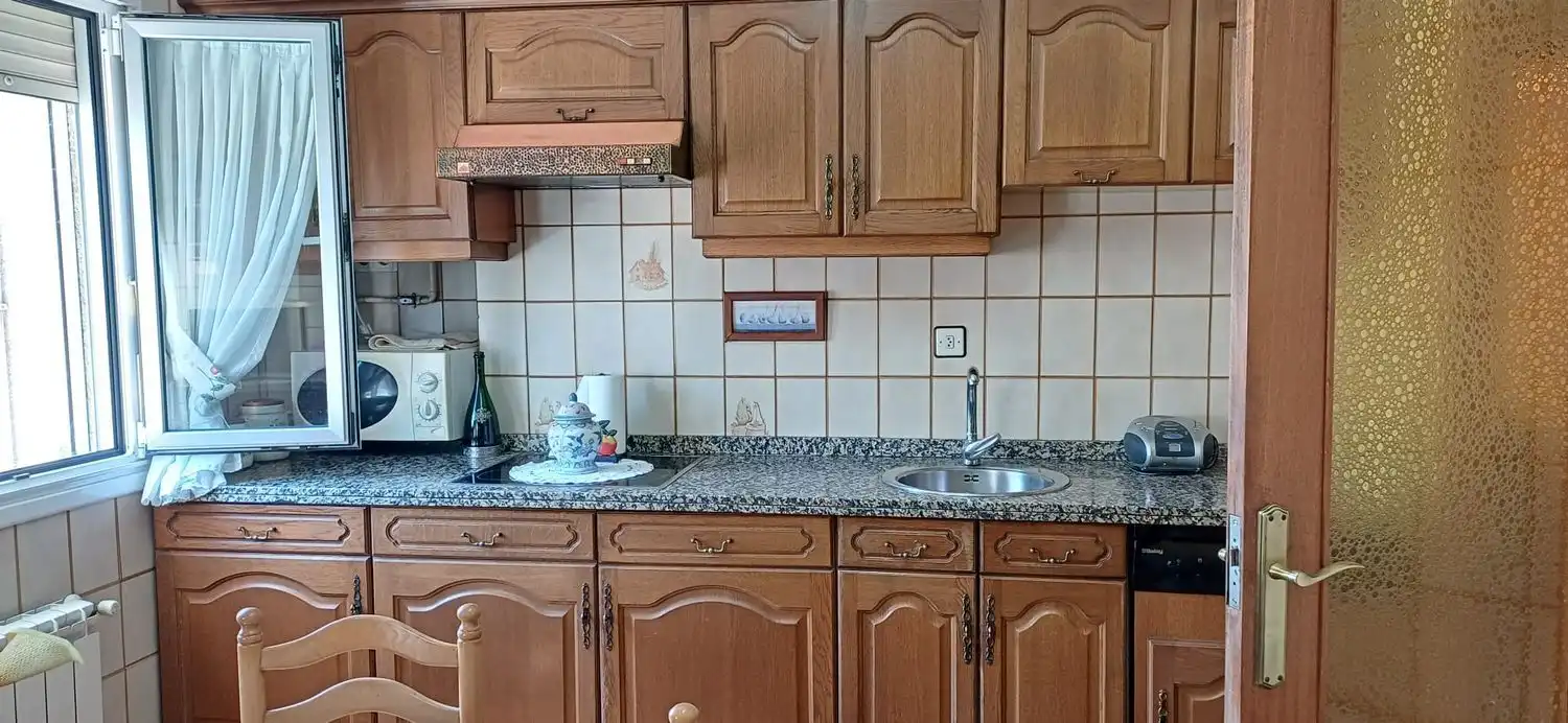 Kitchen of Flat for sale in Mieres (Asturias)  with Heating, Storage room and Swimming Pool