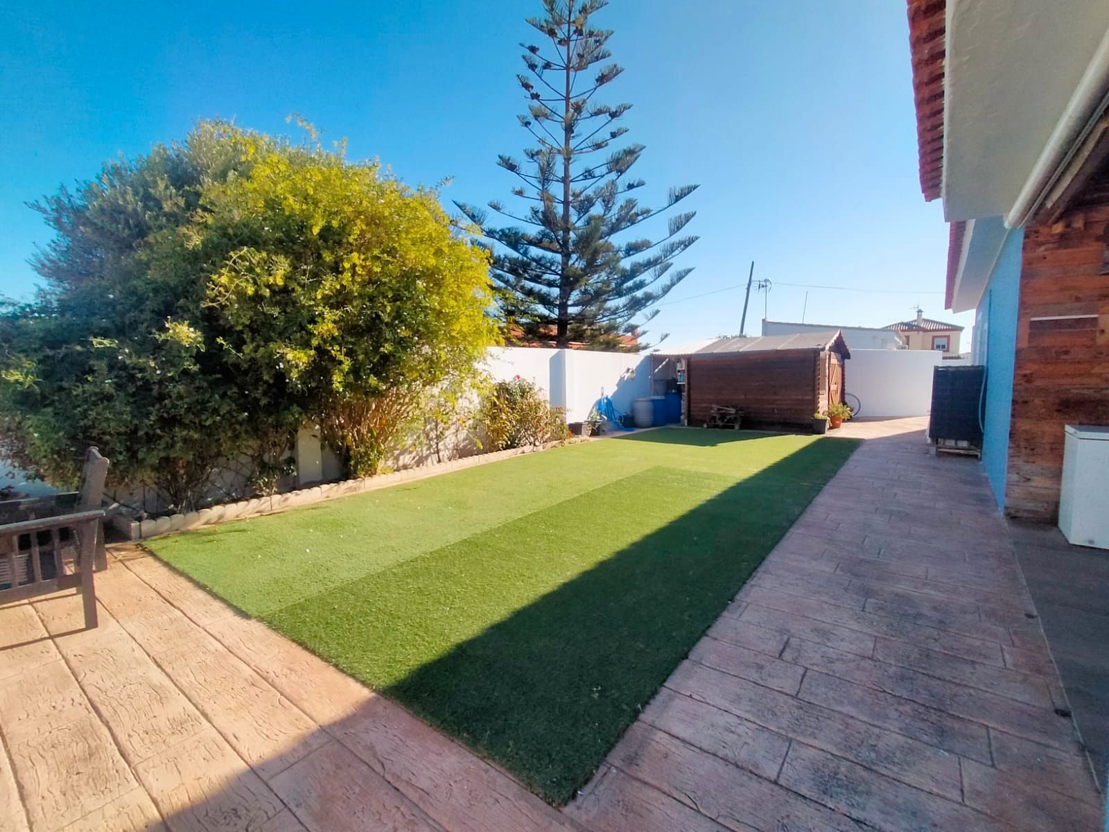 Jardín de Casa o chalet en venta en El Puerto de Santa María con Aire acondicionado, Jardín privado y Terraza