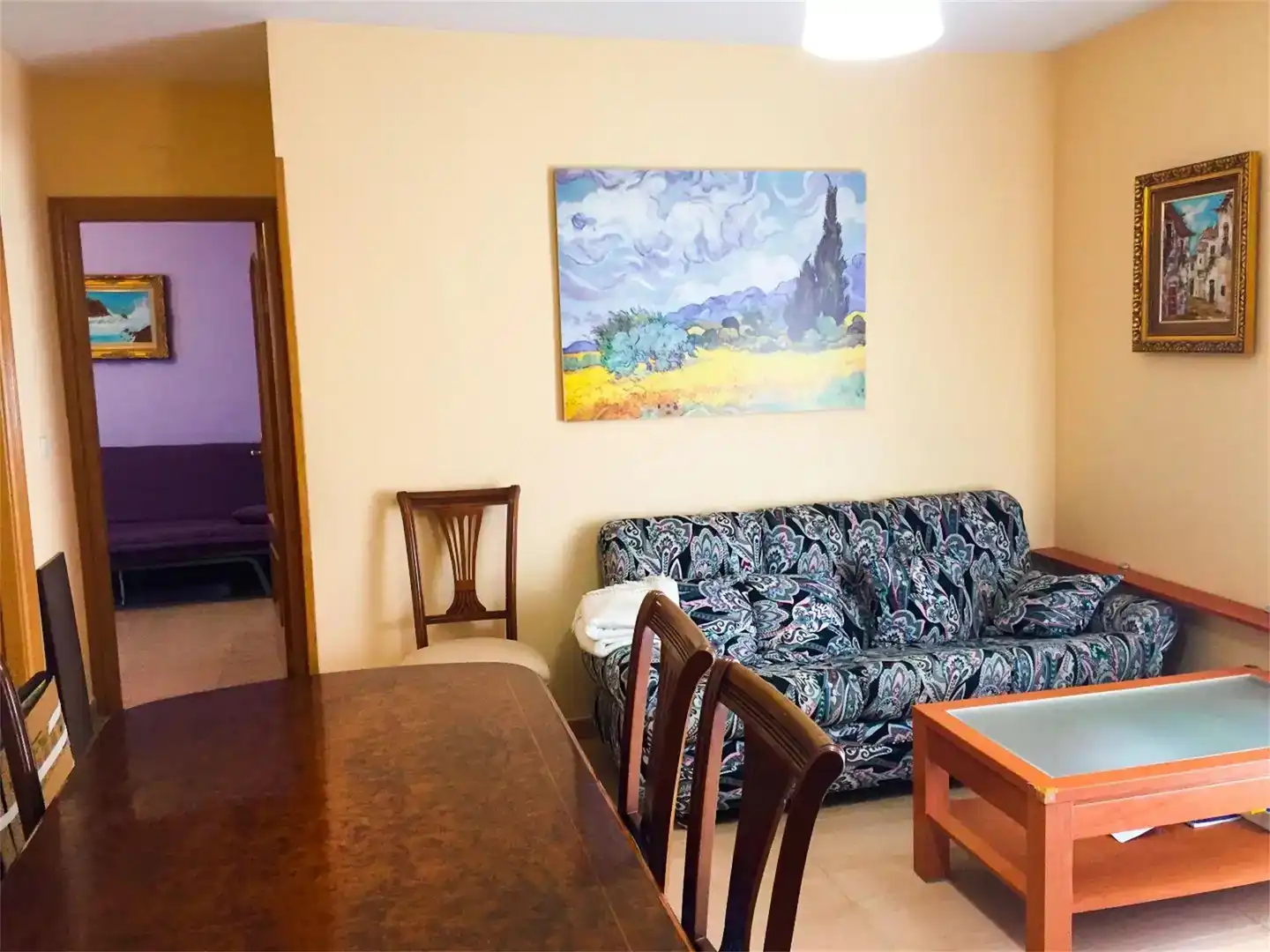 Wohnzimmer von Wohnung zur Miete in Arenas de San Pedro mit Klimaanlage und Balkon