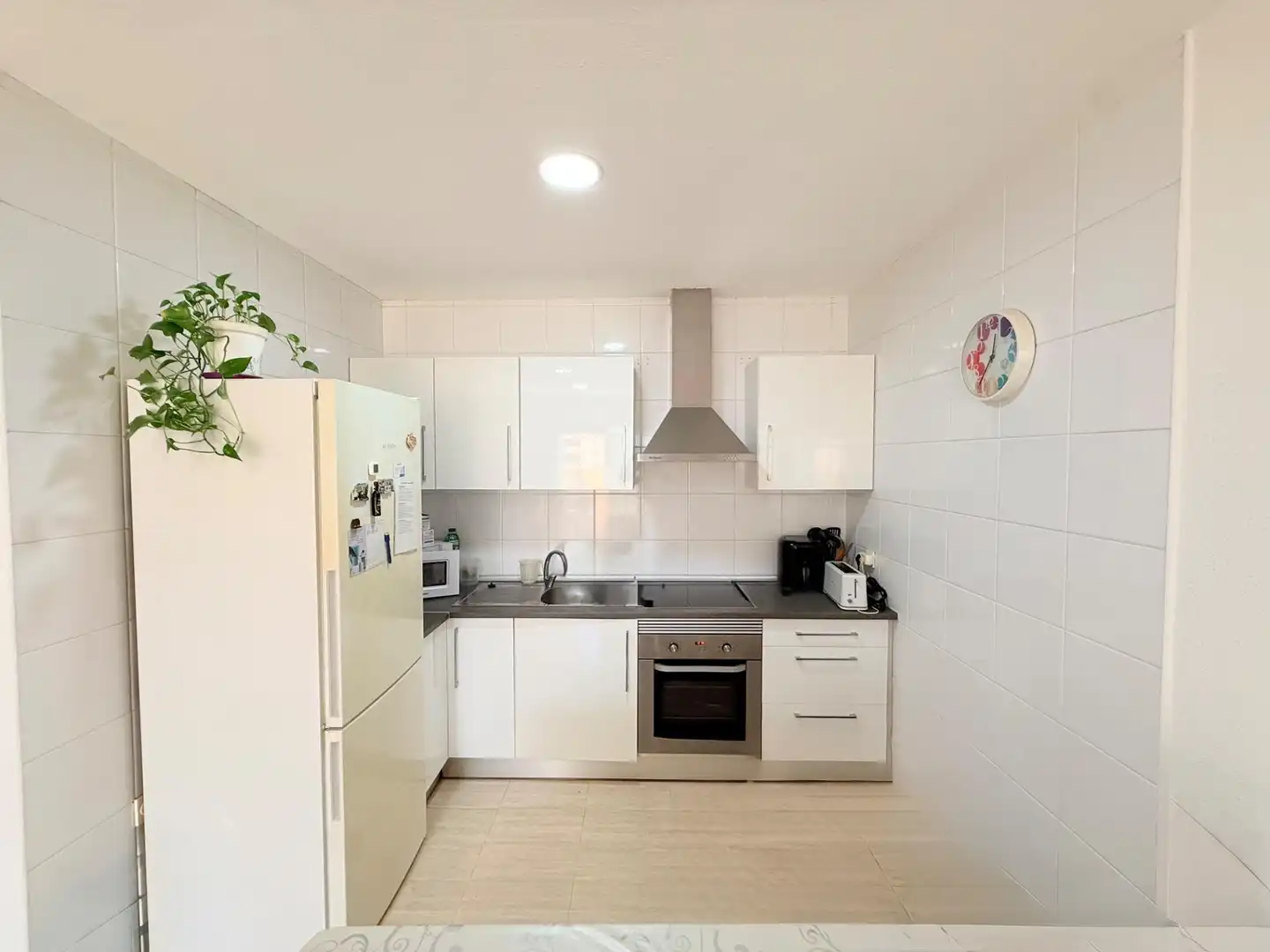 Cocina de Planta baja en venta en Roquetas de Mar con Amueblado y Piscina comunitaria