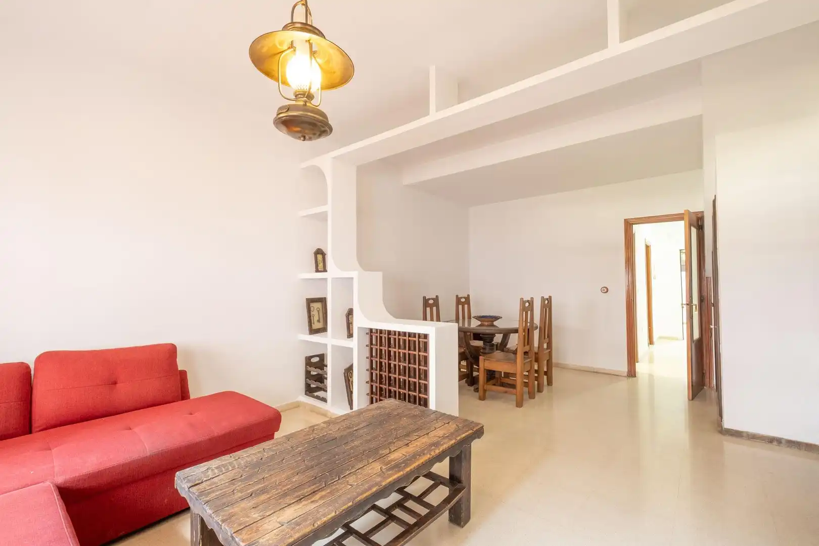 Sala de estar de Dúplex en venta en Sevilla con Aire acondicionado y Piscina comunitaria