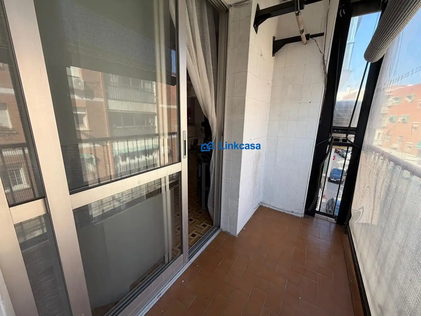 Balcony of Flat for sale in  Madrid Capital  with Air Conditioner and Terrace