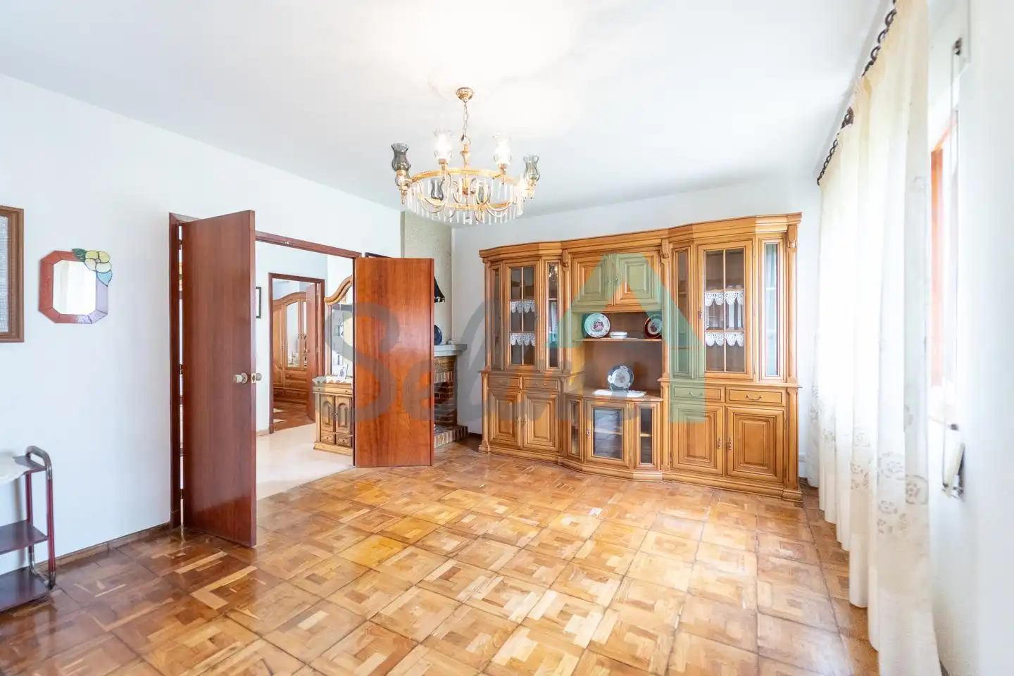 Comedor de Casa o chalet en venta en Ribadeo con Calefacción, Jardín privado y Parquet