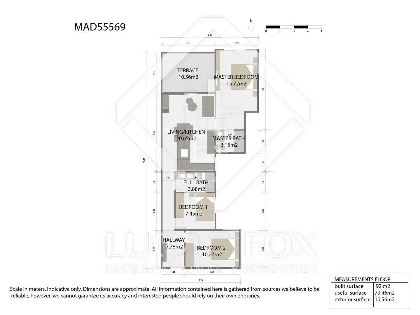 Penthouse with lift for sale in Chamberí, imagen 28
