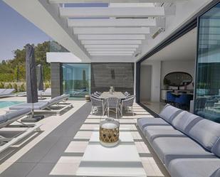 Terrace of House or chalet for sale in Marbella  with Air Conditioner, Private garden and Terrace