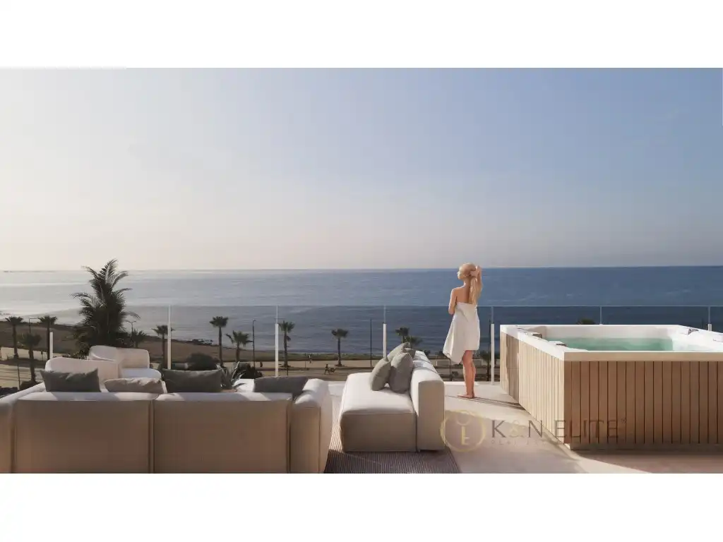 Terraza de Piso en venta en Villajoyosa / La Vila Joiosa con Aire acondicionado