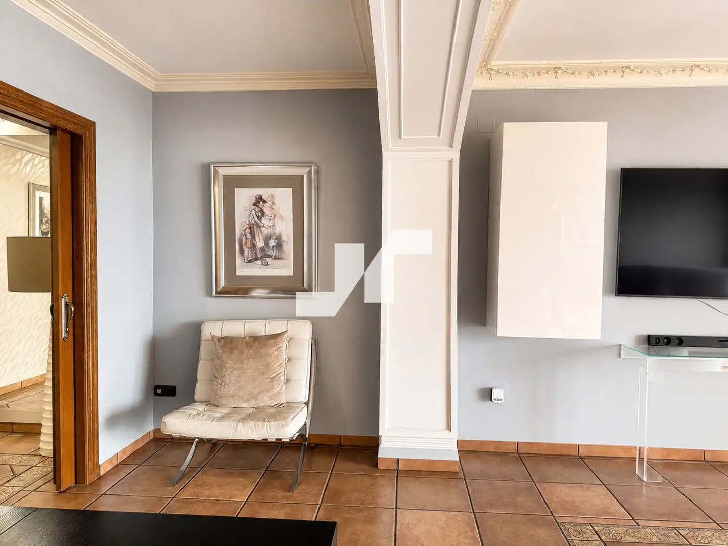 Sala de estar de Piso en venta en Burriana / Borriana con Aire acondicionado, Calefacción y Terraza